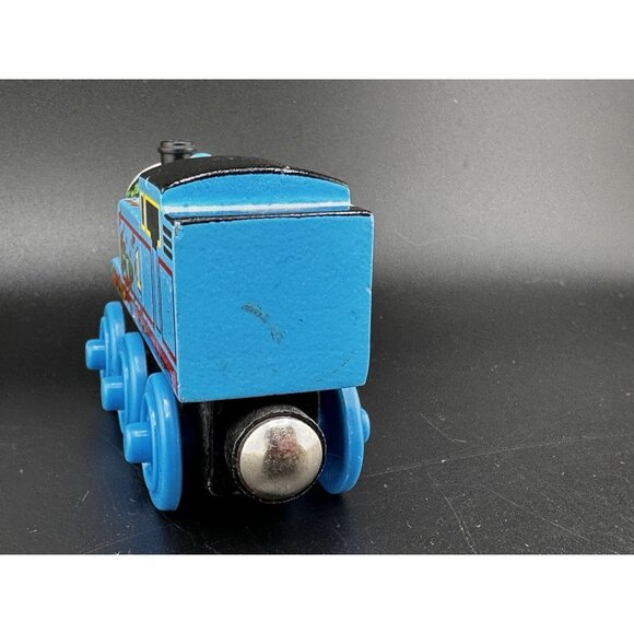 Mud Covered Thomas The Train Wooden Railway Vtg 2003 Learning Curve Engine - Picture 4 of 13